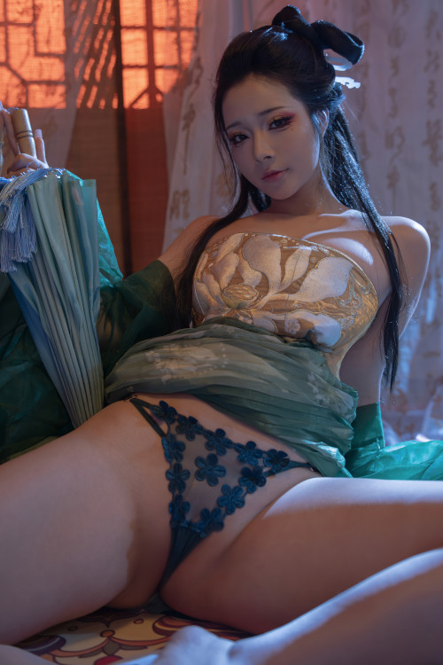 Read more about the article Cosplay Yuuhui玉汇 柳如烟 Liu Ruyan Set.01